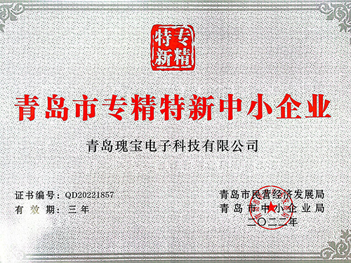 瑰宝-青岛市专精特新中小企业